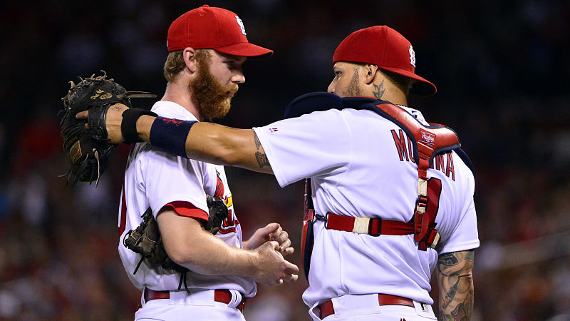 St. Louis Cadinals catcher Yadier Molina