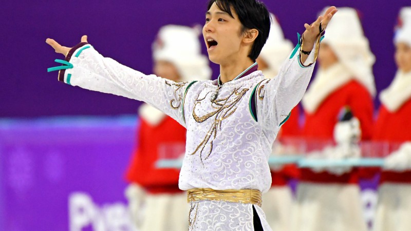 Japan's Yuzuru Hanyu