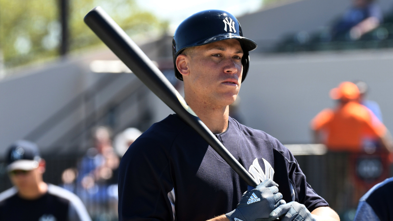 New York Yankees outfielder Aaron Judge
