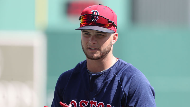 Boston Red Sox outfielder Andrew Benintendi