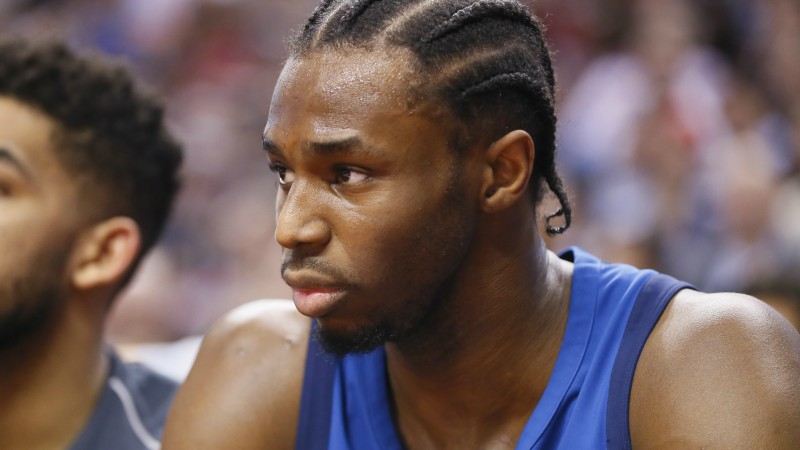 Minnesota Timberwolves guard Andrew Wiggins