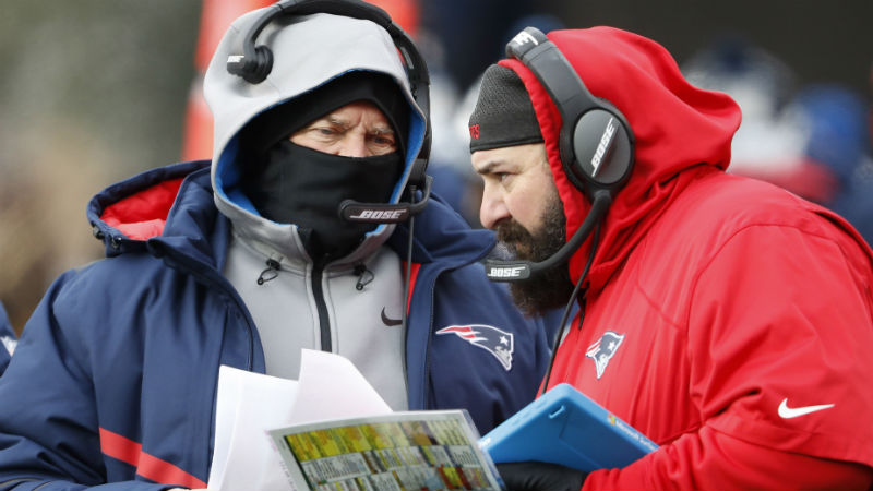New England Patriots head coach Bill Belichick