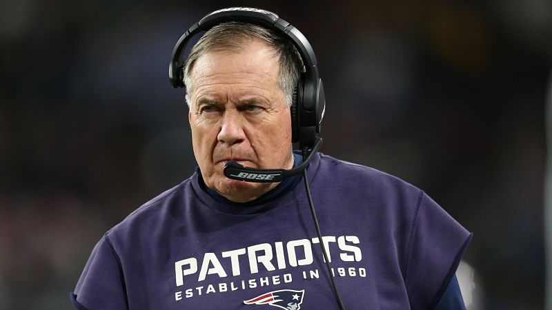 New England Patriots head coach Bill Belichick