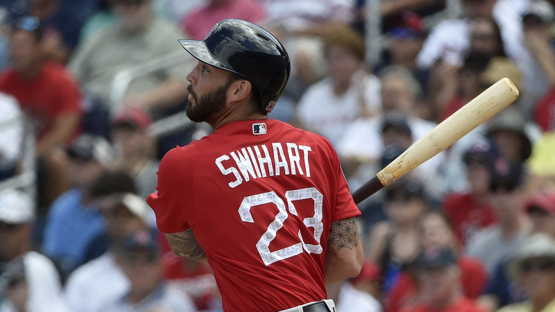 Boston Red Sox catcher Blake Swihart