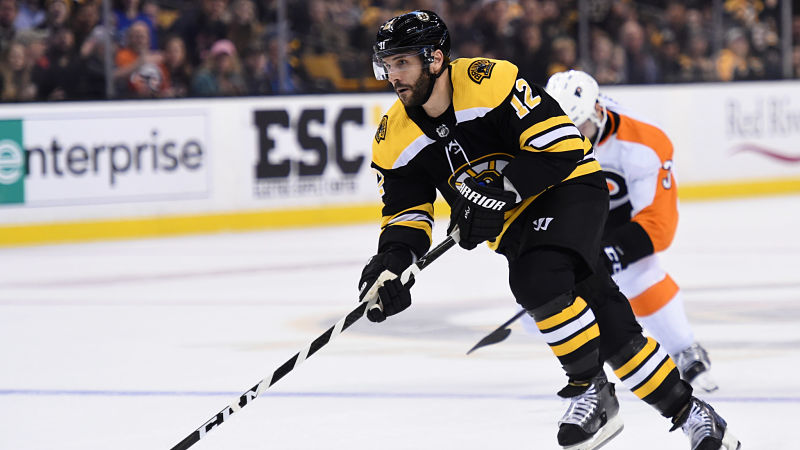 Boston Bruins forward Brian Gionta