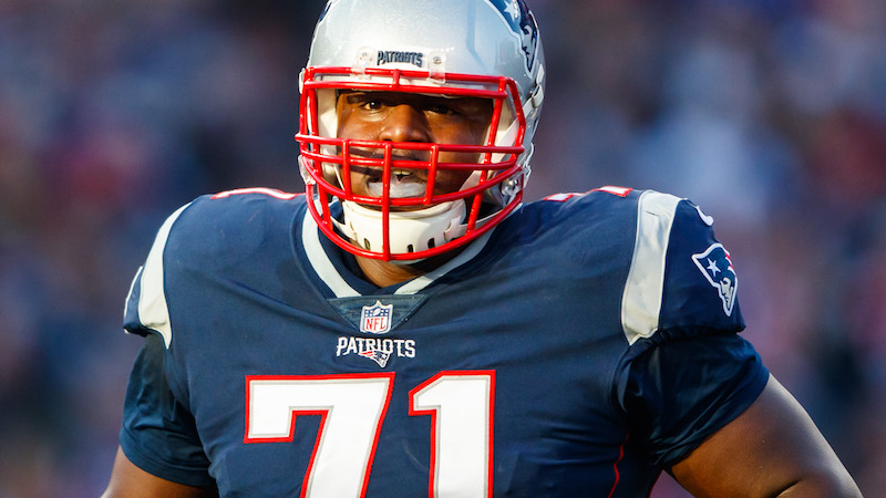 Cowboys offensive tackle Cameron Fleming