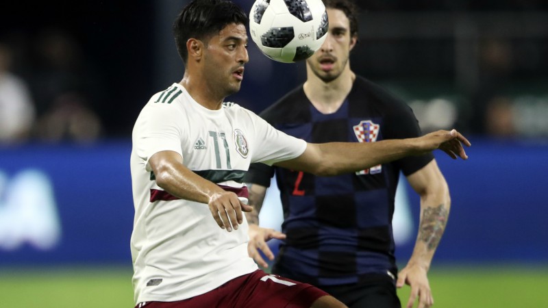 Mexico forward Carlos Vela
