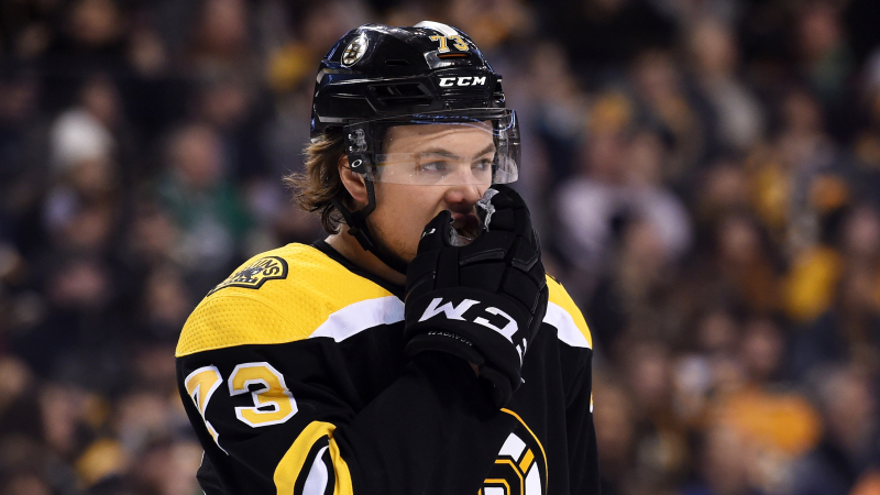 Boston Bruins defenseman Charlie McAvoy