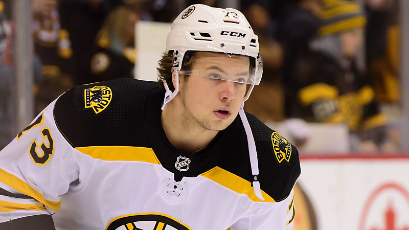 Boston Bruins defenseman Charlie McAvoy