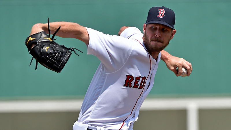 Boston Red Sox pitcher Chris Sale