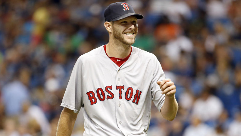 Boston Red Sox pitcher Chris Sale