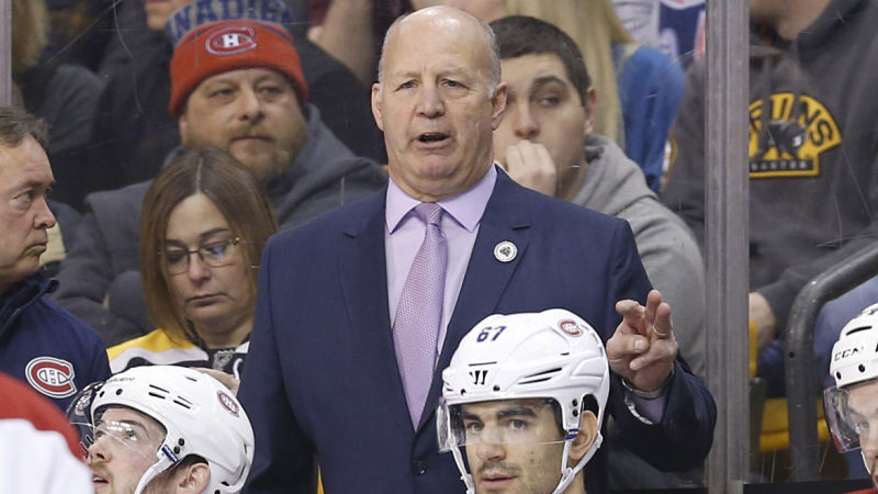 Montreal Canadiens head coach Claude Julien