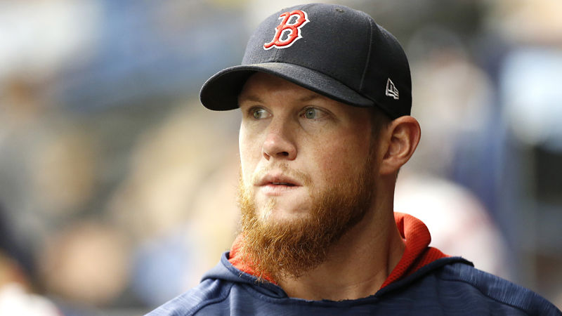 Boston Bruins pitcher Craig Kiimbrel