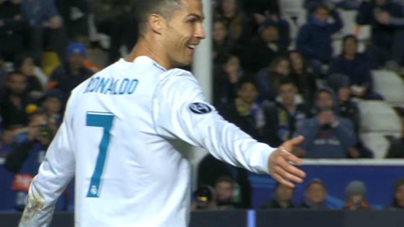 Real Madrid's Cristiano Ronaldo