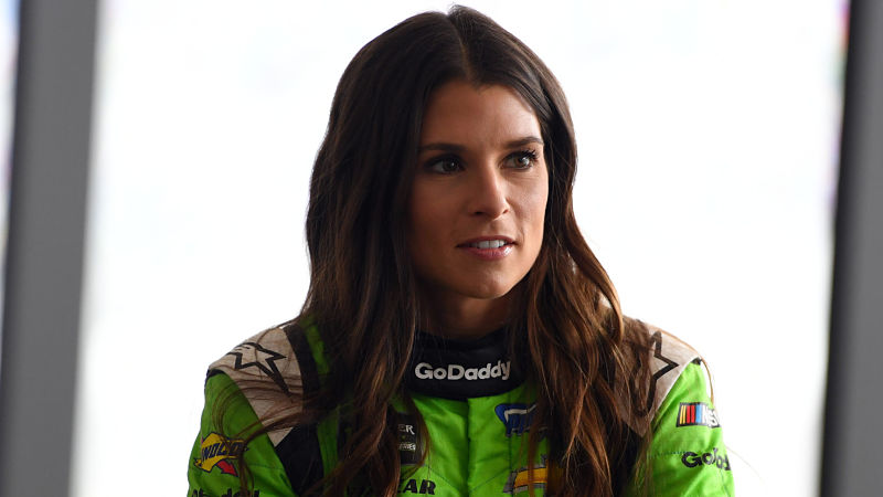 Race car driver Danica Patrick