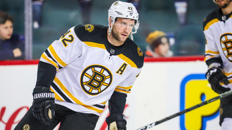 Boston Bruins Right Wing David Backes