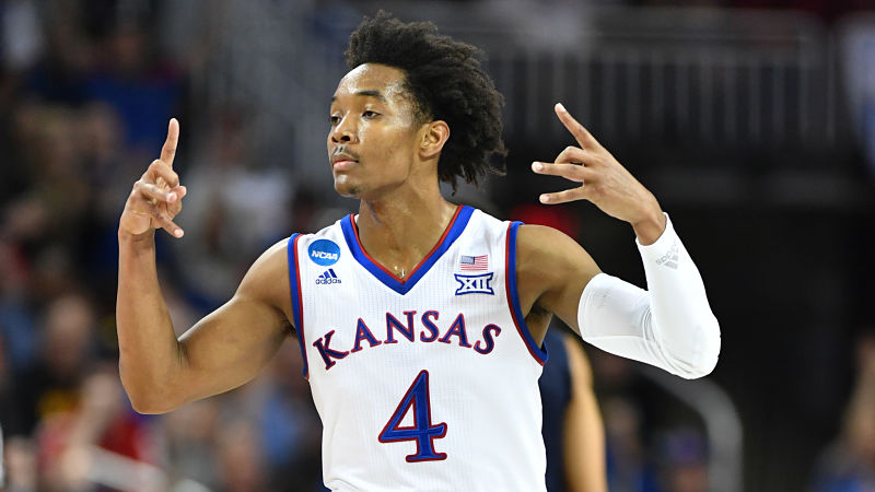 Kansas guard Devonte Graham