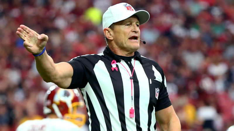 NFL referee Ed Hochuli