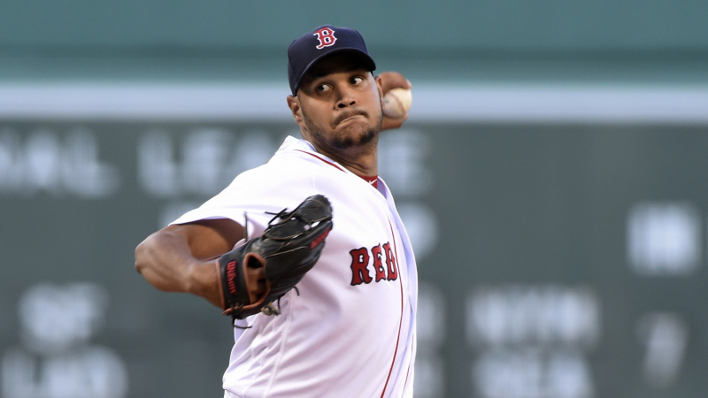 Boston Red Sox pitcher Eduardo Rodriguez