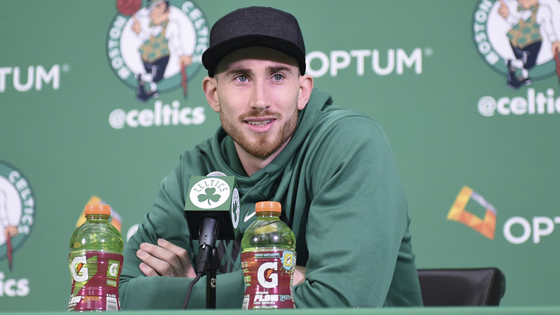 Boston Celtics forward Gordon Hayward