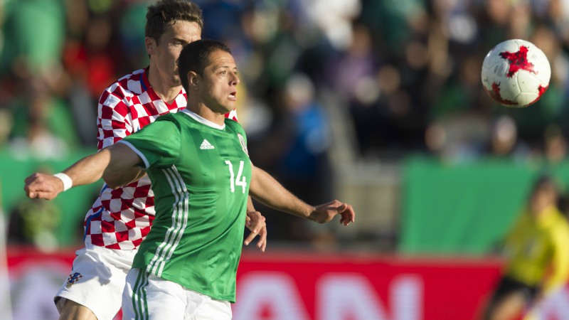 Mexico forward Javier Hernandez