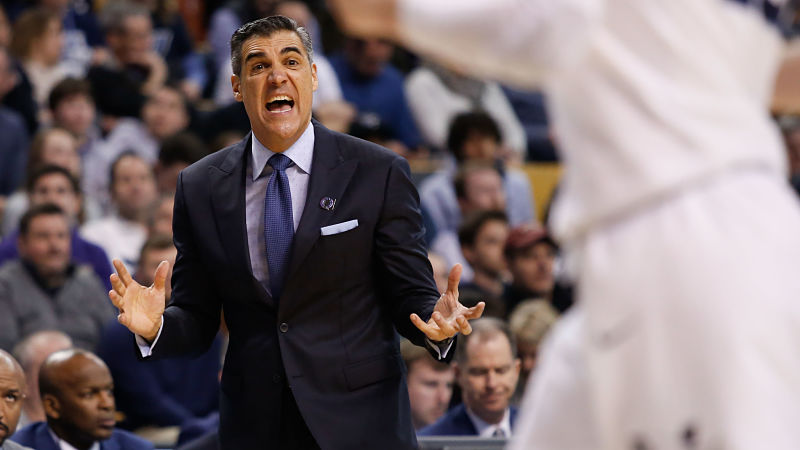 Villanova head coach Jay Wright