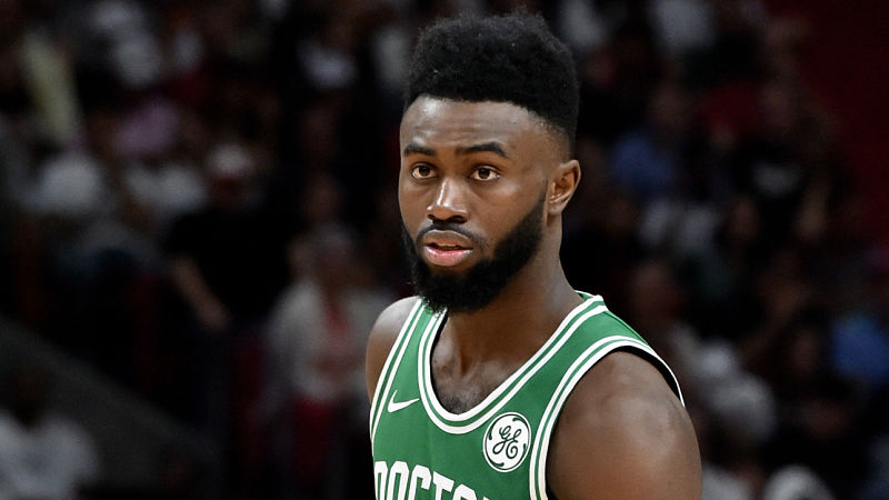 Boston Celtics guard Jaylen Brown
