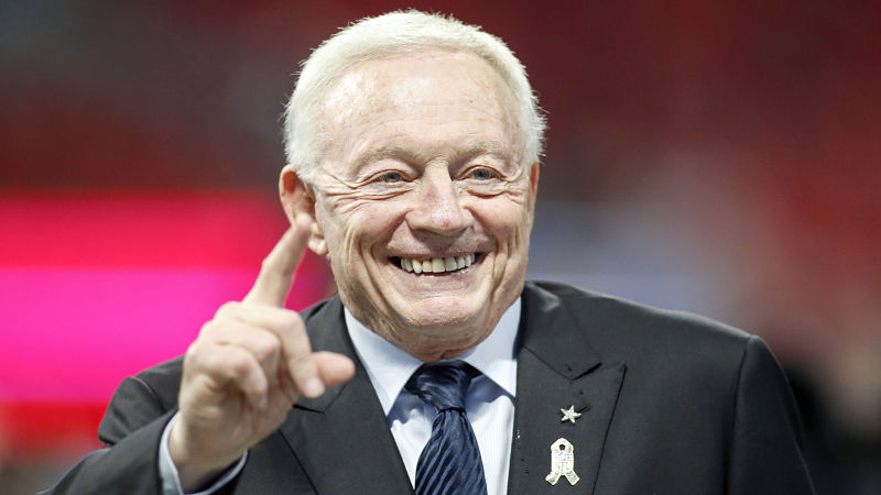 Dallas Cowboys owner Jerry Jones