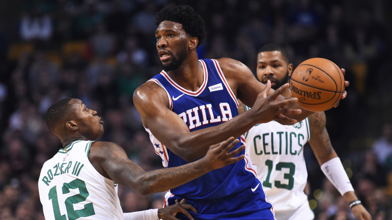 Philadelphia 76ers center Joel Embiid