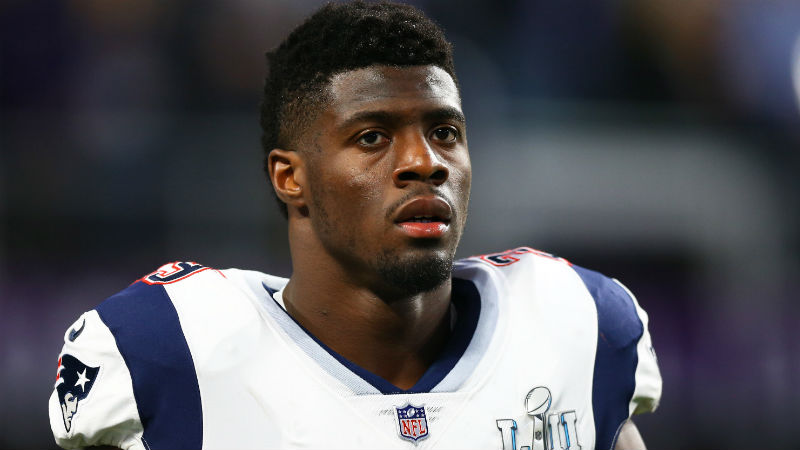 New England Patriots cornerback Johnson Bademosi