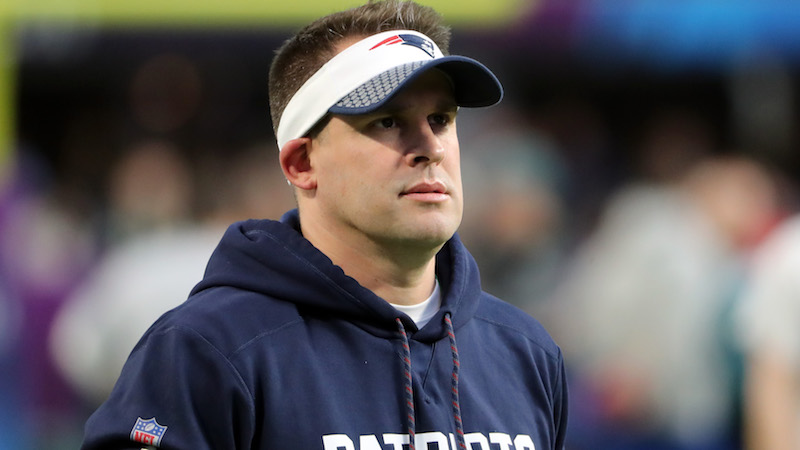 Patriots offensive coordinator Josh McDaniels