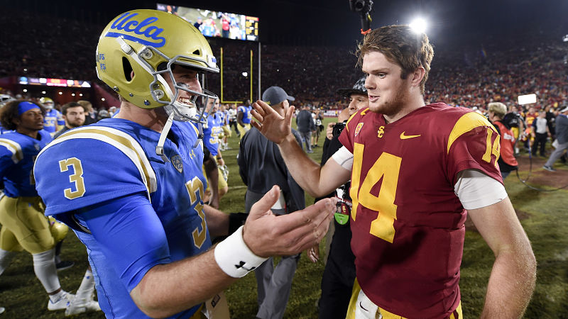 Josh Rosen and Sam Darnold