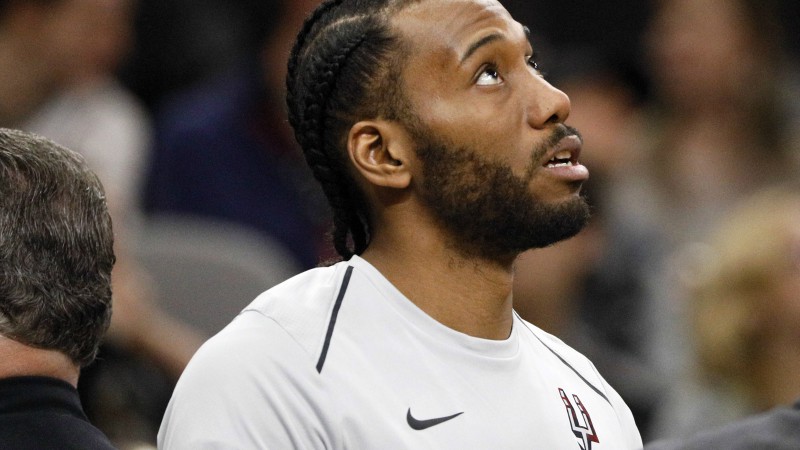 San Antonio Spurs small forward Kawhi Leonard