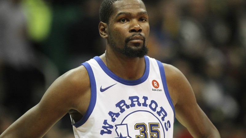 Golden State Warriors forward Kevin Durant