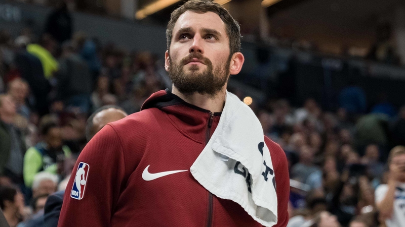 Cavs forward Kevin Love