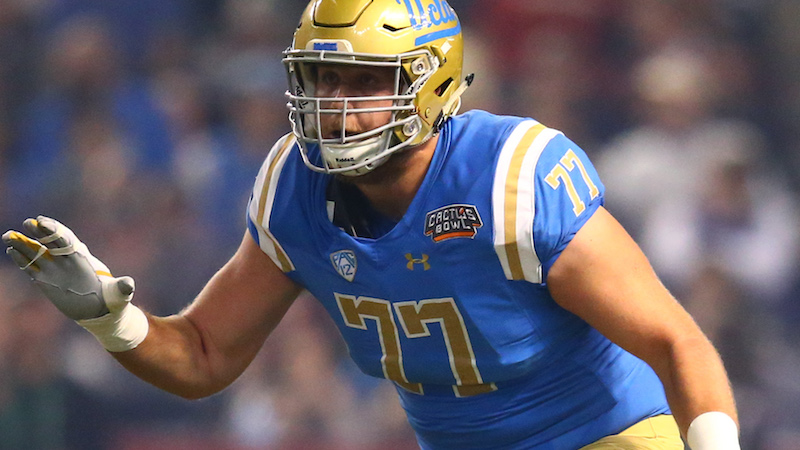 UCLA offensive tackle Kolton Miller