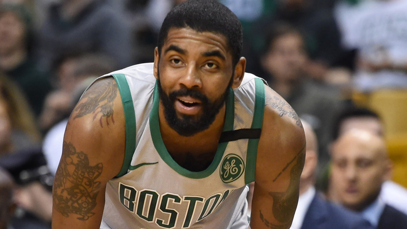 Celtics guard Kyrie Irving