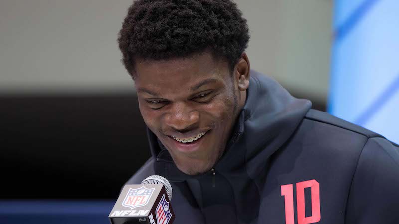 Louisville quarterback Lamar Jackson