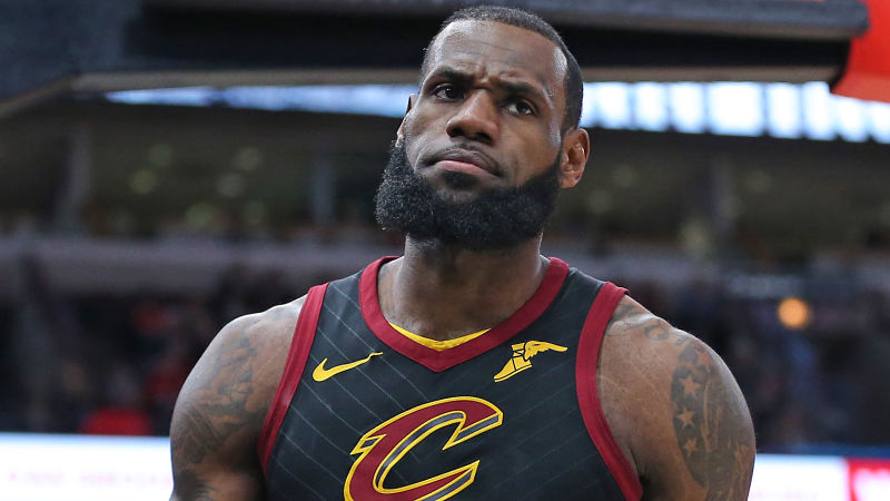 Cleveland Cavaliers forward LeBron James