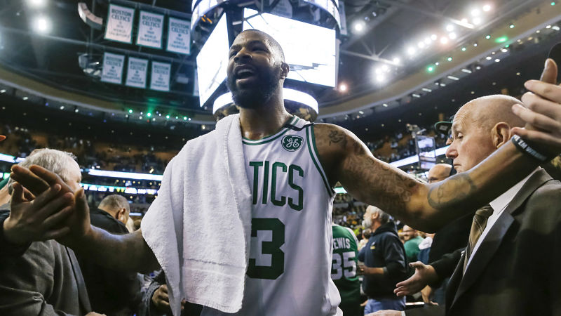 Boston Celtics forward Marcus Morris