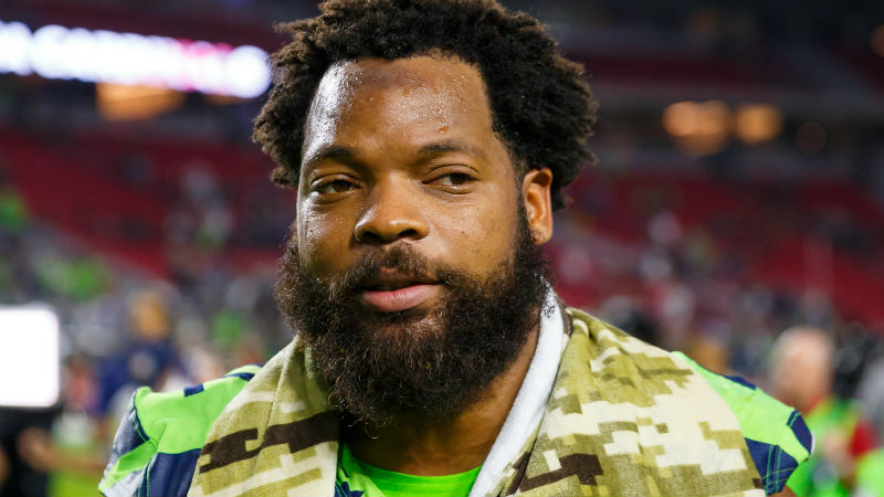Seattle Seahawks defensive end Michael Bennett