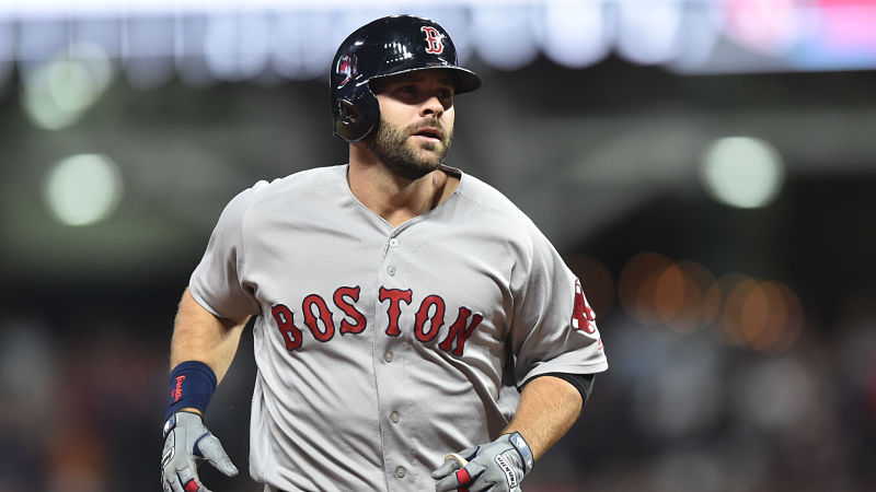 Boston Red Sox first baseman Mitch Moreland