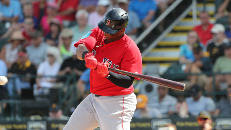 Boston Red Sox third baseman Rafael Devers