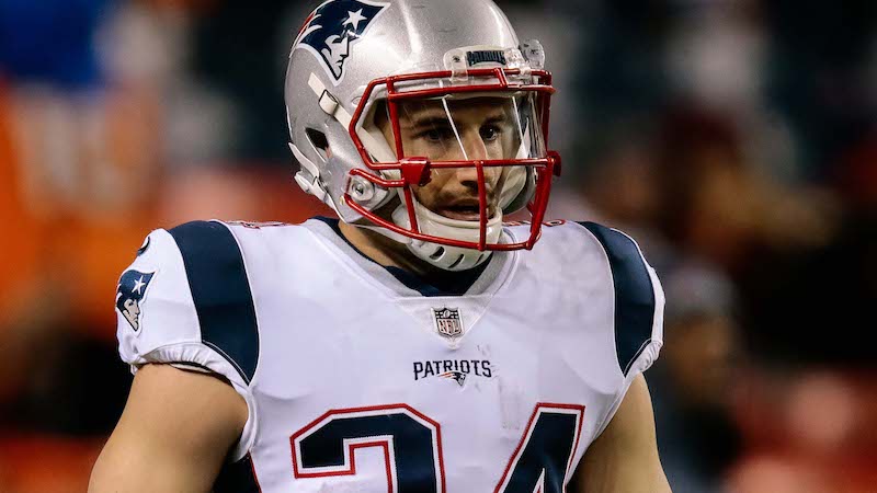 Patriots running back Rex Burkhead