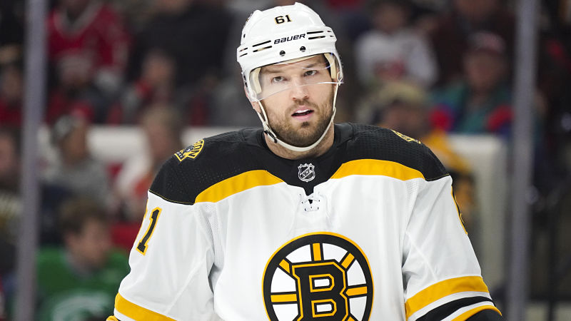 Boston Bruins forward Rick Nash