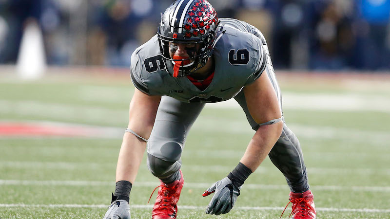 Ohio State defensive end Sam Hubbard