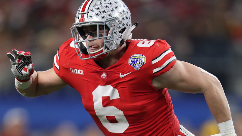 Ohio State defensive end Sam Hubbard