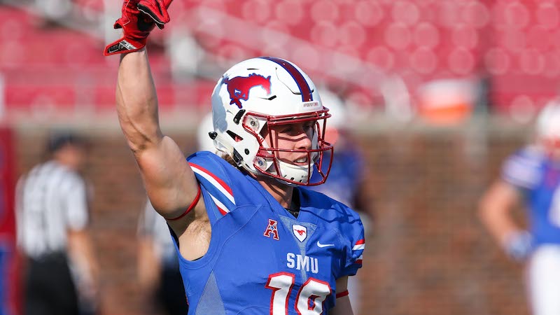SMU wide receiver Trey Quinn