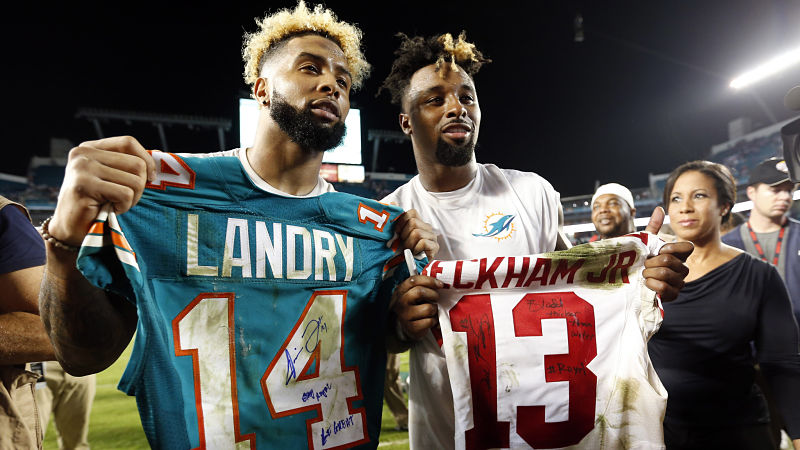 Odell Beckham and Jarvis Landry
