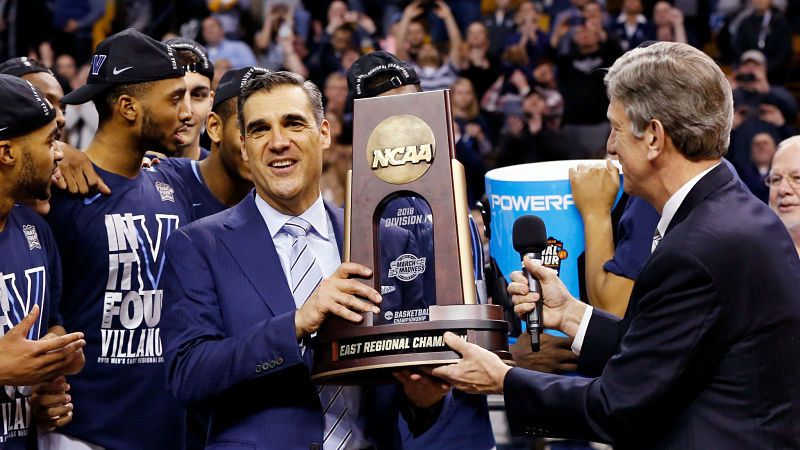 Villanova head coach Jay Wright